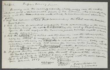 16 Μαρτίου 1827 Διορισμός του Κόχραν ως διοικητή των ναυτικών δυνάμεων της Ελλάδας