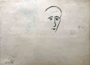 Μελέτη για ανδρική προσωπογραφία, Ερρίκος Φραντζισκάκης