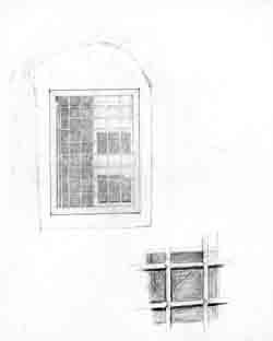 Αρχιτεκτονικό, παράθυρο με αψιδωτό αέτωμα