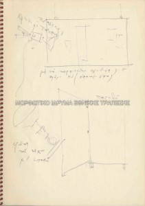 Σκαριφήματα και σημειώσεις του καλλιτέχνη