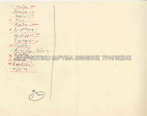 Σκαρίφημα και σημειώσεις για κοστούμια, Πλούτος του Αριστοφάνη, Θέατρο Τέχνης Κάρολος Κουν