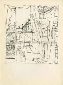 Μελέτη για εικονογράφηση του ποιήματος Απολείπειν ο Θεός Αντώνιον, Κ. Καβάφη