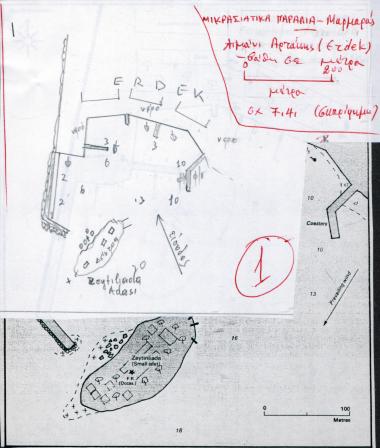 Σκαρίφημα του λιμακίου της Αρτάκης