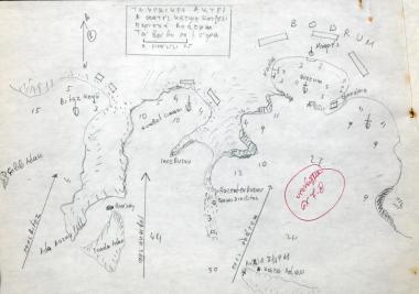 Σκαρίφημα του λιμανιού της Αλικαρνασσού