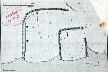 Σκαρίφημα του λιμανιού Körmen στην Καρία