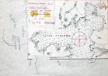 Χάρτης του όρμου του Karaaǧaç