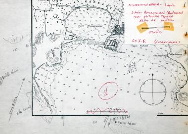 Ναυτικός χάρτης του λιμένα της Αλικαρνασσού