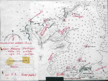 Ναυτικός χάρτης του κόλπου της Μάκρης, Μικρά Ασία