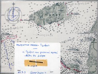 Ναυτικός χάρτης της Ίμβρου.