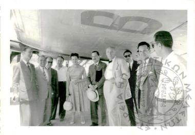 Από τη δημόσια ζωή του Προέδρου της Ε.Η.Μ., Κωνσταντίνου Φρόντζου 
(Εικόνα 8)