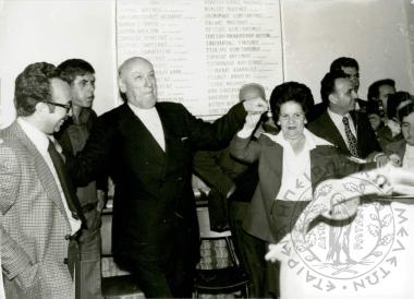 Από τη δημόσια ζωή του Προέδρου της Ε.Η.Μ., Κωνσταντίνου Φρόντζου 
(Εικόνα 21)