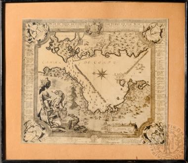 Χάρτης των Στενών της Κέρκυρας