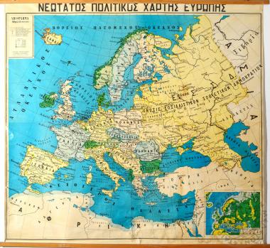 Νεότατος Πολιτικός Χάρτης της Ευρώπης