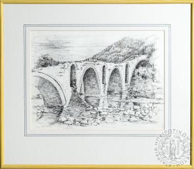 Γεφύρι Παπαστάθη, Ανατολική Κράψη