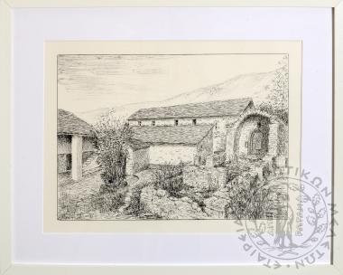 Μονή Φιλανθρωπηνών, εσωτερική άποψη