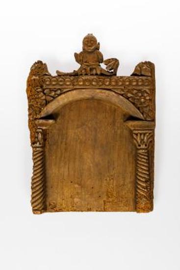 Ξυλόγλυπτη κορνίζα εικόνας