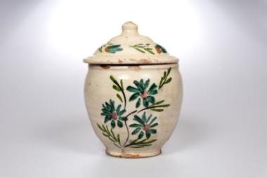 Σαμιώτικο κεραμικό αποθήκευσης με καπάκι