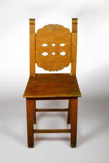 Σκυριανή ξυλόγλυπτη καρέκλα