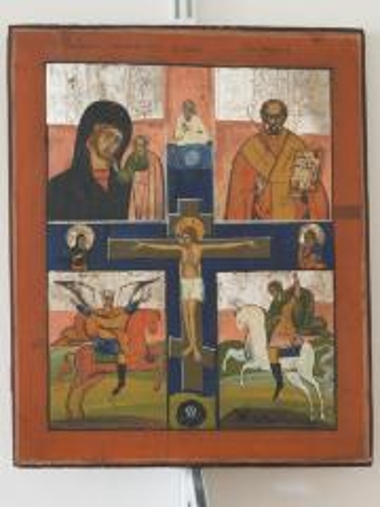 The Crucifixion with Saints