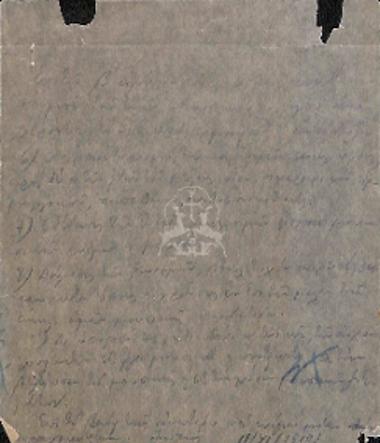 Barely legible notes