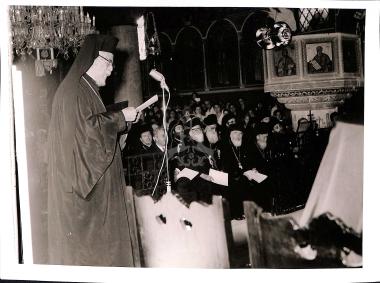 Snapshot from the First Pan-Orthodox Conference in Rhodes