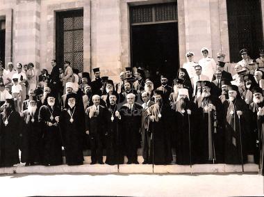 Snapshot from the First Pan-Orthodox Conference in Rhodes