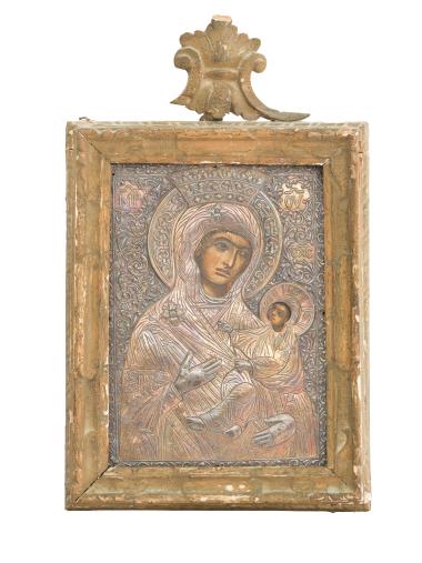 Virgin before the Infant