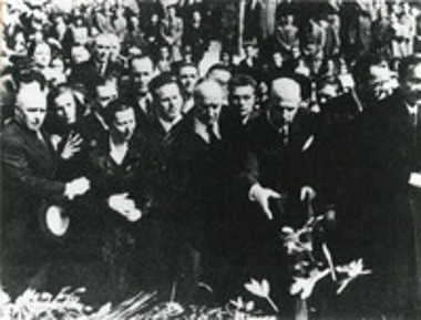 Η κηδέια του Κωστή Παλαμά