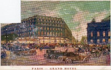 Το  ξενοδοχείο Grand Hotel  στο Παρίσι