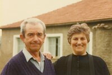 Αντώνης Γιδόπουλος με τη σύζυγό του.