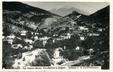 Μερική άποψις Καλαβρύτων και Χελμού