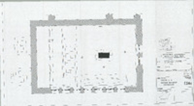 Αίθουσα 12-13 Κάτοψη παταριού (κατασκευή)