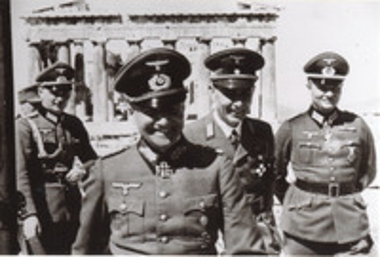 Γερμανοί αξιωματικοί στην Ακρόπολη