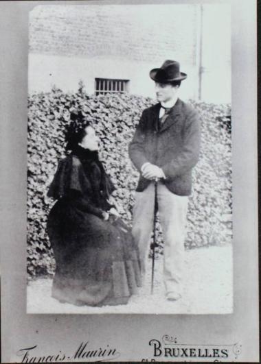 Constantine Caratheodory and Efthalia Petrokokkinou.