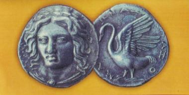 Photocopy of a coin.