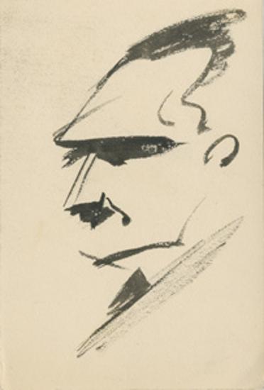 Προσχέδια σκίτσων και σκίτσα του Νίκου Καζαντζάκη