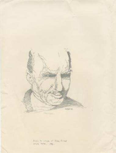 Πορτρέτο του Νίκου Καζαντζάκη