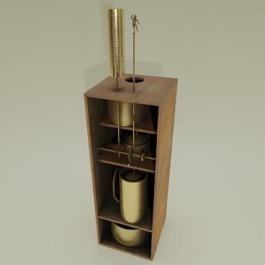 The hydraulic clock of Ktesibios