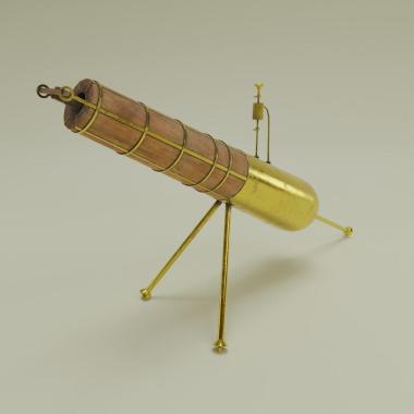 The steam canon of Archimedes