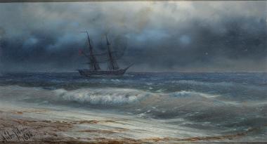 Πλέοντας κάτω από θυελλώδη ουρανό