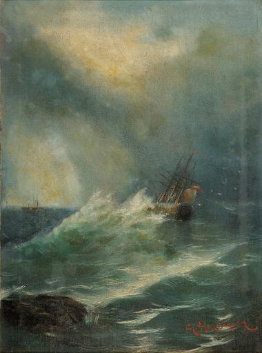 Πλοίο σε τρικυμία