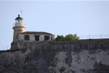 Sideros lighthouse, Corfu island