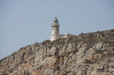 Aspropounta lighthouse, Folegandros island