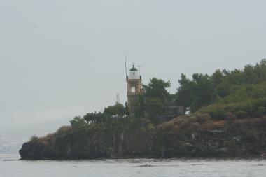 The lighthouse at Cape Kaki Kefali, Euboea