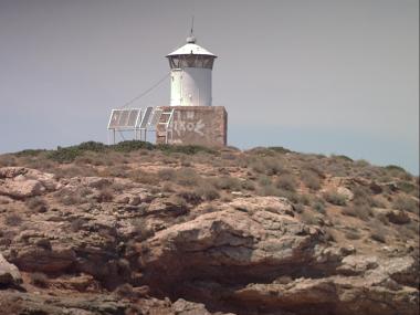 Makronisos lighthouse, Cyclades