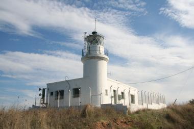 Karaburnu lighthouse, Angelochori, Macedonia