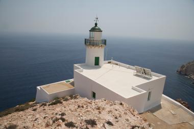 Polyaigos lighthouse, Cyclades