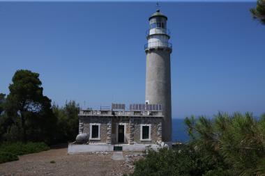 Pontikonisi lighthouse
