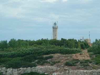 The lighthouse of Psyttaleia