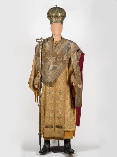 Full hierarchical dress of Patriarch and Fighter of the Macedonian Struggle Chrysostomos Hadjistavrou